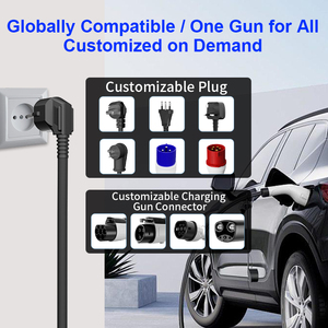 Nuevo Cargador de Vehículos Eléctricos Tipo 2 de Nivel 2, 7kW CA, con Corriente de Salida de 32A, Clasificación IP54, Certificado CE/FCC, para Uso Doméstico y de Viaje - Product Image 4