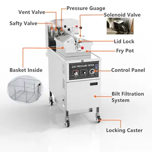 chicken roasting equipment gas chicken pressure fryer/broast chicken machine