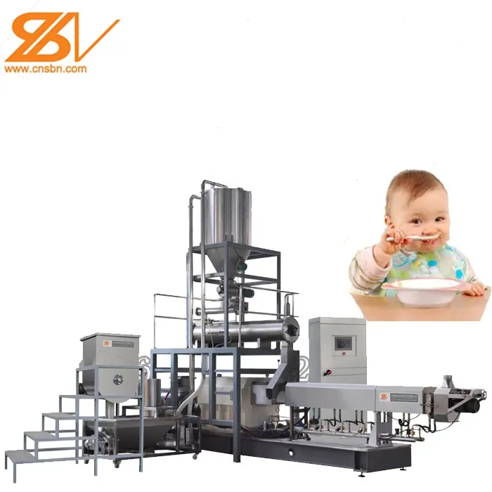 기계를 만드는 자동적인 유아식 분말 생산 라인 식물 유아식 공정 라인 영양 porridage