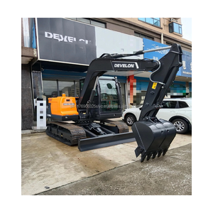 Miniexcavadora Hidráulica DEVELON DX80D |   Miniexcavadora Compacta para Proyectos de Construcción - Product Image 3