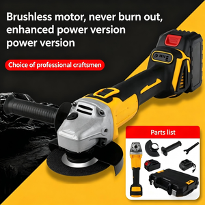 Hi-Spec 20V Cordless Angle <b>Grinder</b> Brushless 12000 RPM Aluminum Alloy DIY General Purpose Grinding Polishing Tool Grinding Disc - Product Image 3