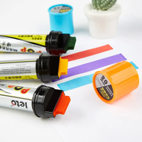 Meilleure vente diverses couleurs étanche encre permanente Pop affiche marqueur stylo plus grande pointe pour peinture colorée et populaire