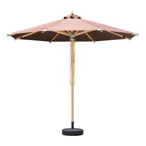 Paraguas impermeable para muebles de exterior de <span class=keywords><strong>madera</strong></span> de teca para jardín, patio, hoteles y parques - Product Image 3