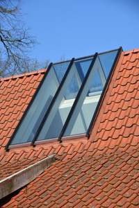 天窓TOMA ISOメーカー自立型ボックスルーフライトフレッシュエアベントデッキマウントラミネートLow-eガラス付き - Product Image 3