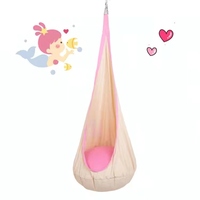 Balançoire de bébé en forme d'œuf, jouet de haute qualité pour enfants, bon marché, intérieur, rose, vert, blanc, bleu, Style unisexe, vente en gros