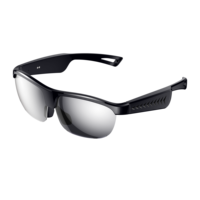 Lunettes intelligentes L01 avec traduction IA, lunettes de soleil avec fonction d'appel, coupe-vent, Bluetooth, élégantes pour le vélo et les activités de plein air