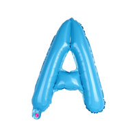 Ballons chiffres et lettres en aluminium de 16 pouces, décoration de fête joyeux anniversaire, couleur bonbon, vente en gros