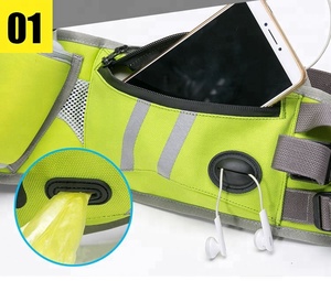 Truelove, las mejores <span class=keywords><strong>ofertas</strong></span>, bolsa de paseo para perros con manos libres, soporte para botella de agua para exteriores, riñonera impermeable, bolsa de viaje para mascotas, portador de entrenamiento - Product Image 4