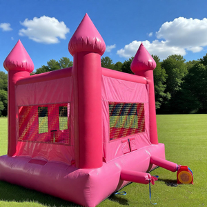 <span class=keywords><strong>Castillo</strong></span> Inflable Comercial Rojo con Tobogán, <span class=keywords><strong>Casa</strong></span> de Brinco Inflable, Jumper Inflable, <span class=keywords><strong>Castillo</strong></span> Inflable Pequeño para Niños - Product Image 4