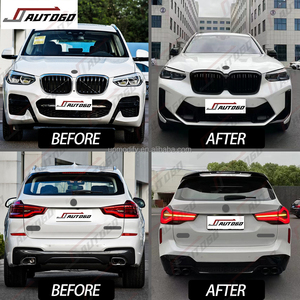 Kit carrosserie en promotion pour <span class=keywords><strong>BMW</strong></span> X3 G01 2018-2021 XDrive 25i 28i 30i M40i – Améliorez votre véhicule au style M-Power X3M F97 LCI 2021 - Product Image 2