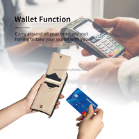 Casing Ponsel Kulit Desain Bisnis dengan Tempat Kartu Pelindung Dompet untuk iPhone 17 18 Pro Max