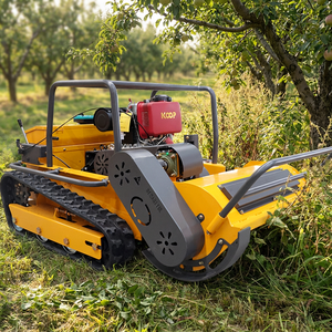En Stock, Entrega Rápida: Cortadora de Césped Robótica de Giro Cero con Control Remoto de 800mm/1000mm para Recuperación de Terrenos - Product Image 4