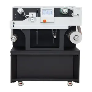 VR30X 350mm roll to roll die cutting machine Blank Label Automatic Rotary Die Cutting Machine