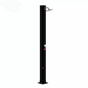 Douche solaire extérieure 18L en ABS et <span class=keywords><strong>PVC</strong></span>, colonne de douche chauffée au solaire pour <span class=keywords><strong>piscine</strong></span>, jardin, plage, cour arrière, spa - Product Image 1