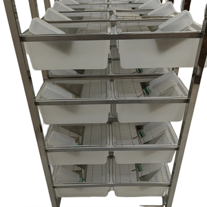 Support d'élevage de rats baignoires en polypropylène support d'élevage de souris de rat de laboratoire <span class=keywords><strong>cage</strong></span> en plastique pour rongeur d'élevage - Product Image 3