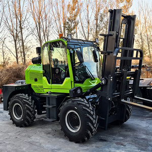 Proveedor Chino de Montacargas Todoterreno 4x4 4WD con Capacidades para Terrenos Difíciles, Cargador Todoterreno con Altura de Elevación de 3 m en Venta - Product Image 3
