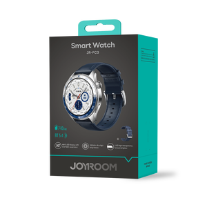 นาฬิกาสมาร์ทวอทช์ JOYROOM <span class=keywords><strong>หน้า</strong></span><span class=keywords><strong>จอ</strong></span> AMOLED 1.43 นิ้ว ดีไซน์ทันสมัย กันน้ำ สำหรับออกกำลังกายและฟิ<span class=keywords><strong>ต</strong></span>เนส สำหรับผู้ชาย - Product Image 2