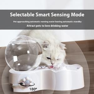 Yüksek kalite otomatik <span class=keywords><strong>Pet</strong></span> su çeşmesi çevre dostu dağıtıcı elektrikli akıllı kedi besleyici köpek içme suyu kaynak seyahat - Product Image 3