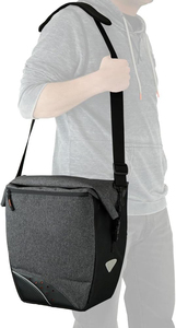 Sac de selle de vélo multifonctionnel à la mode personnalisé en gros, sac de vélo portable imperméable en tissu Oxford, sac de tube supérieur - Product Image 2