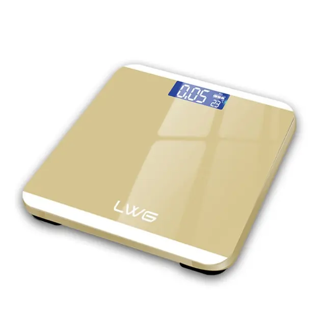 Lcd Digital Weight Machine 180 Kg Personal Electronic Digital Body Weight Bathroom Scale