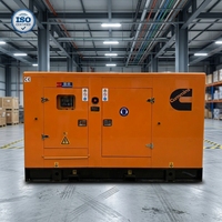 Generador diésel silencioso de 160 kW, 200 kVA, 180 kW con arranque automático y respaldo, alternador de cobre, trifásico 380 V 400 V, precio bajo de fábrica