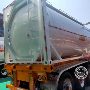 Conteneur-citerne <span class=keywords><strong>de</strong></span> 40 tonnes et 20 pieds pour le transport <span class=keywords><strong>de</strong></span> ciment/<span class=keywords><strong>farine</strong></span>/poudre <span class=keywords><strong>de</strong></span> gypse/riz/<span class=keywords><strong>farine</strong></span> <span class=keywords><strong>de</strong></span> blé, capacité <span class=keywords><strong>de</strong></span> 29100 kg, conception 0,2 MPa - Product Image 2
