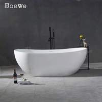 Baignoire autoportante en résine de pierre de 71'' pour bain à remous, surface solide, vente en gros, directement de l'usine