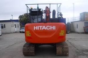 Excavadora de movimiento de tierra Hitachi ZX130 de segunda mano 13Ton, bomba de Motor incluida, máquina de construcción de engranajes, excavadora sobre orugas para - Product Image 6