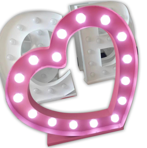 Letras Luminosas LED para Cumpleaños, Bodas, Bares y Hospitales, Uso en Exteriores, 'Love Mr Mrs', Instalación con Soporte - Product Image 5