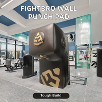 Sac de frappe lourd FightBro en cuir PU avec rembourrage EPE, cible suspendue, sac de sable pour fitness MMA, logo personnalisé imprimé en PVC, boxe F857-S