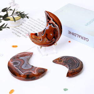 Nouvel Arrivage Pierre de Guérison Polie en Agate Rouge Sardonyx pour la Décoration - Product Image 6