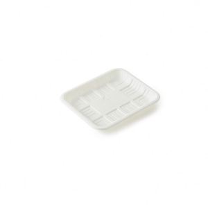 Plato de Cena Ecológico, Resistente, Desechable, Biodegradable y Compostable, Hecho de Almidón de Maíz, para Camping, 20.3x20.3cm - Product Image 4