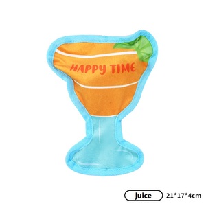 Giocattolo da Masticare per Cani Indistruttibile di Alta Qualità, Resistente con Suono, Trattamento Dentale Interattivo a Forma di Hamburger e Patatine - Product Image 2