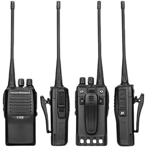 High quality hot selling vertex standard V168 portable handheld 16 Channel UHF walkie talkie 5W two way radio Cheap walkie talk