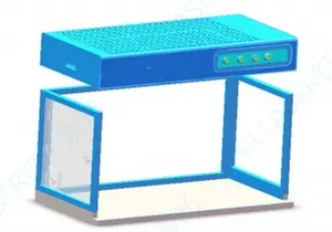Banco de Trabajo Limpio sin Polvo con Láser de Limpieza de Filtros de Alta Eficiencia DMK FUU 1200*600 - Product Image 2