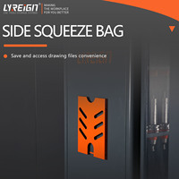 LYREIGN HSK63-120CAP Armoire et support de rangement OEM pour porte-outils CNC, capacité 2000 kg, design moderne, système de verrouillage pour machinistes