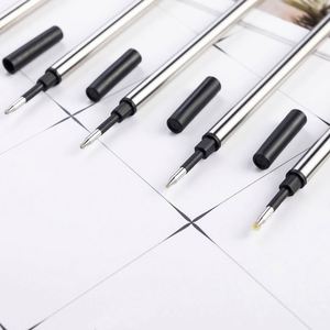 Smooth Writing 0.5mm Metal Ballpoint <b>Pen</b> <b>Refills</b>-Portable Silk Screen Printed Premium <b>Refills</b> for Promotional Gifts - Product Image 3