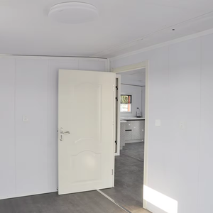 Contenedor de Casa plegable prefabricado para habitación de extensión de ala doble de 40 pies, juego de casa manufacturada de acero, Panel sándwich <span class=keywords><strong>extensible</strong></span> transpirable - Product Image 3