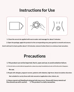 Самонагревающийся пластырь с натуральным экстрактом полыни для моксотерапии: облегчение боли в плечах, пояснице и ногах - Product Image 6