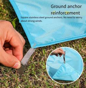 Custom Foldable Eco-Friendly Outdoor Portable Pocket Mini Picnic <b>Mat</b> Waterproof Moisture Resistant <b>Camping</b> <b>Mat</b> for Park Beach - Product Image 6