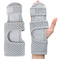 Attelle d'immobilisation des doigts, support main-poignet, protection doigts-poignet, enveloppe de compression réglable, attelle de fixation multi-doigts