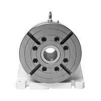 Contre-plate tournante à disque rotatif 4/5 axes, tailles 170/250/320/400 mm, hauteur du centre 135-255 mm pour table rotative CNC, machine de fraisage CNC