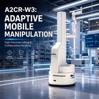 Nuevo Robot Colaborativo Hirobot A2CR-W3 de Material Compuesto Metálico, Motor PLC, Software Personalizable, Entrada AC220V 310W, Caja de Engranajes Industrial
