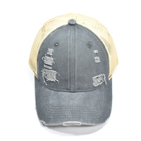 Casquette Trucker Unisexe Personnalisable avec Logo, Effet Vieilli, Plusieurs Couleurs, Casquette Vintage Vierge, Visière Courbée, Maille, Casquette de Papa Lavée, Casquette de Baseball – Grande Vente