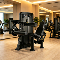 Alat Fitness Komersial YG Fitness Steel Seated Leg Extension Curl Machine Latihan Otot Dada Punggung Bahu dengan Pilihan Beban Pin
