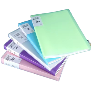 Custom Stationery <strong>A4</strong> Resource Book 20 Package Transparent <strong>Document</strong> Book Examination Papers Folder School Supply Stationery Set - Product Image 1
