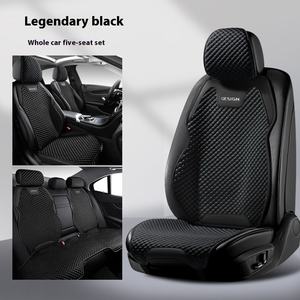 Fundas de Asiento Ultrafinas, Frescas y Transpirables, Cojines para Asiento de Coche, Cojines de Cintura Pequeños para Todas las Estaciones, Verano - Product Image 5