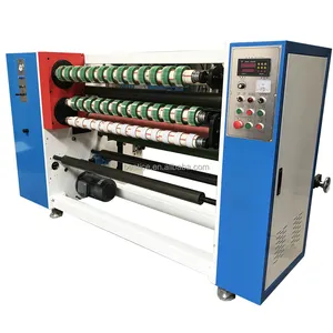 High Speed BOPP Adhesive Tape Slitting Cutting Rewinding Machine/OPP Tape Slitter Cutter Rewinder