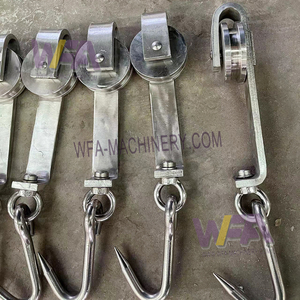 Thép không gỉ carcass <span class=keywords><strong>Hooks</strong></span> butchers boning gambrel móc của Lò mổ Thiết bị móc gia súc - Product Image 1