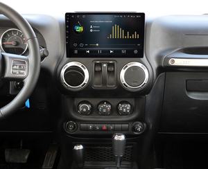 <span class=keywords><strong>10.1</strong></span>แอนดรอยด์จอสัมผัสสำหรับเครื่องเล่นดีวีดีพร้อมระบบนำทาง GPS และวิทยุสเตอริโอเฮดยูนิตสำหรับ JEEP Wrangler 2011-2017 - Product Image 2